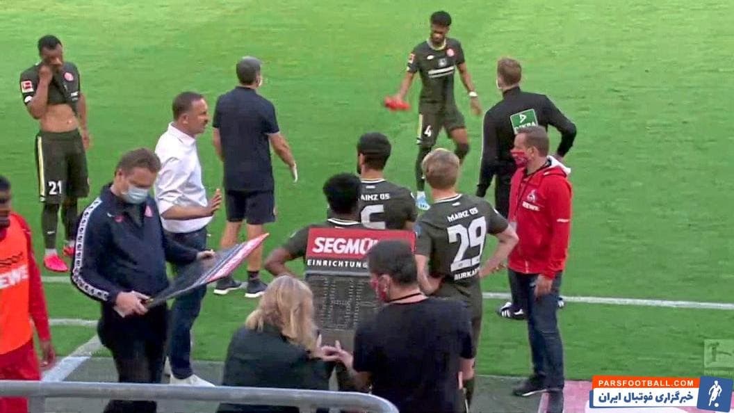 باشگاه ماینتس در هفته اول شروع دوباره رقابتهای بوندسلیگا به خانه کلن رفت و در دیدار با این تیم به تساوی 2-2 رسید....