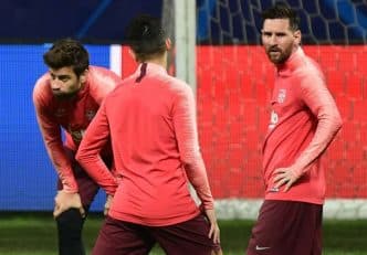 تمرین بارسلونا