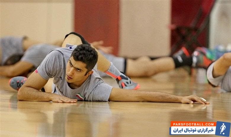 مجتبی میرزاجانپور، دریافت کننده تیم ملی والیبال ایران