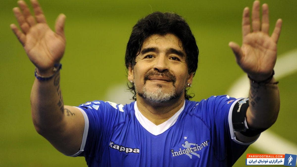 دیگو مارادونا ؛ کامنت دیگو مارادونا برای پسربچه بجنوردی و تشویق او