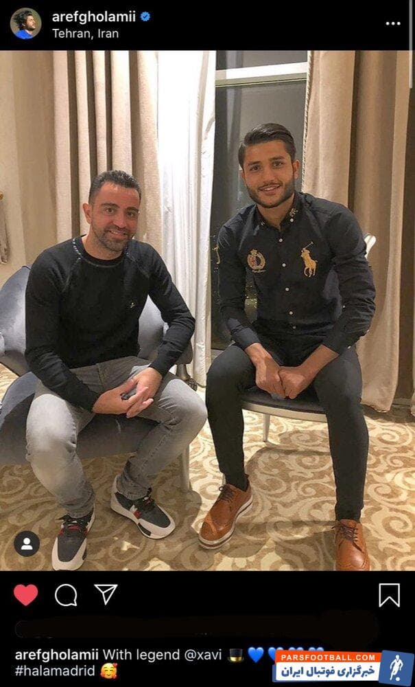 پیام کنایهآمیز مدافع استقلال: به ژاوی فیش جعلی بدهیم آبرویمان برود؟!/عکس