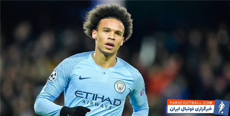 لروی سانه وینگر آلمانی باشگاه منچسترسیتی انگلیس