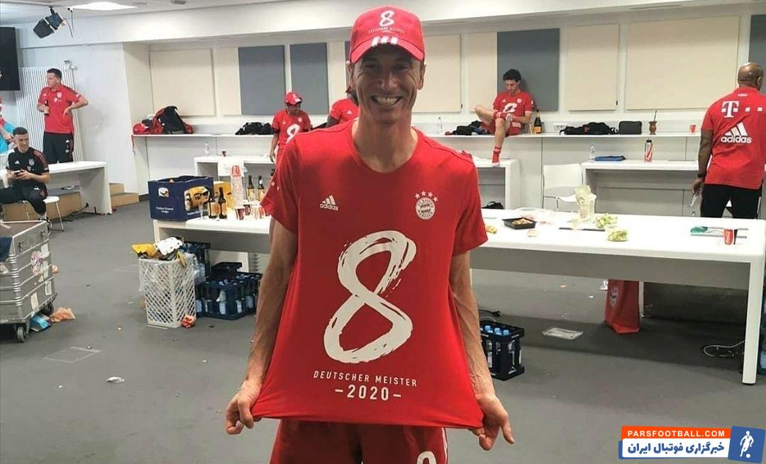 بایرنمونیخ با تکگل روبرت لواندوفسکی مقابل وردبرمن که سیویکمین گلش در فصل جاری بوندسلیگا بود، پیروز شد و قهرمانیاش را مسجل کرد.