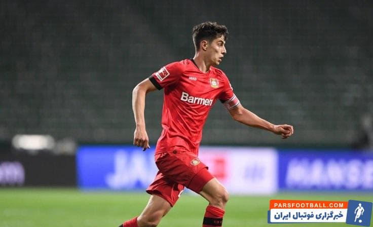 کای هاورتس، هافبک آلمانی باشگاه بایرلورکوزن