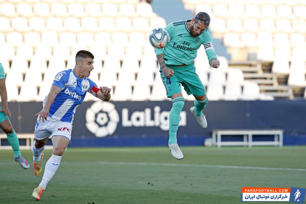 تنها 9 دقیقه از بازی رئال مادرید و لگانس گذشته بود که سرخیو راموس روی سانتر ایسکو و با ضربه سر توانست دروازه لگانس را در ال بوتارکه باز کند.