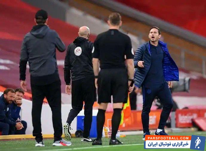 درگیری عجیب کلوپ و لمپارد از جایی شروع شد که داور خطای کواچیچ روی سادیو مانه را اعلام کرد اما به نظر می رسید که ستاره کروات فقط توپ را زده است.