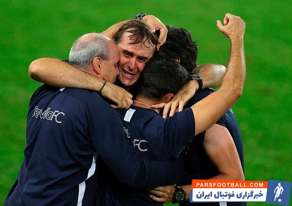 بعد از مدتی استراحت، خولن لوپتگی هدایت سویا را بر عهده رفت و امشب موفق شد با برتری 2-3 برابر اینتر به عنوان قهرمانی لیگ اروپا دست یابد.