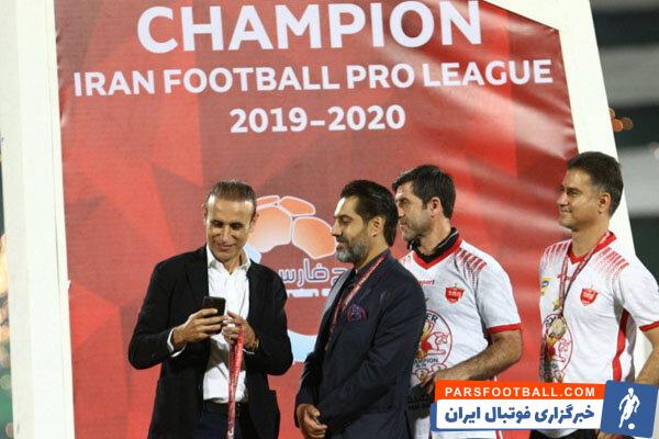 جشن قهرمانی تیم فوتبال پرسپولیس