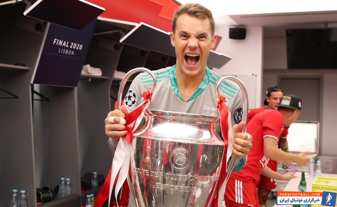 مانوئل نویر موفق شد بهعنوان کاپیتان هم قهرمان لیگ قهرمانان اروپا شود، افتخاری که بعد از ۷ سال دوباره همراه بایرنمونیخ به آن رسید.