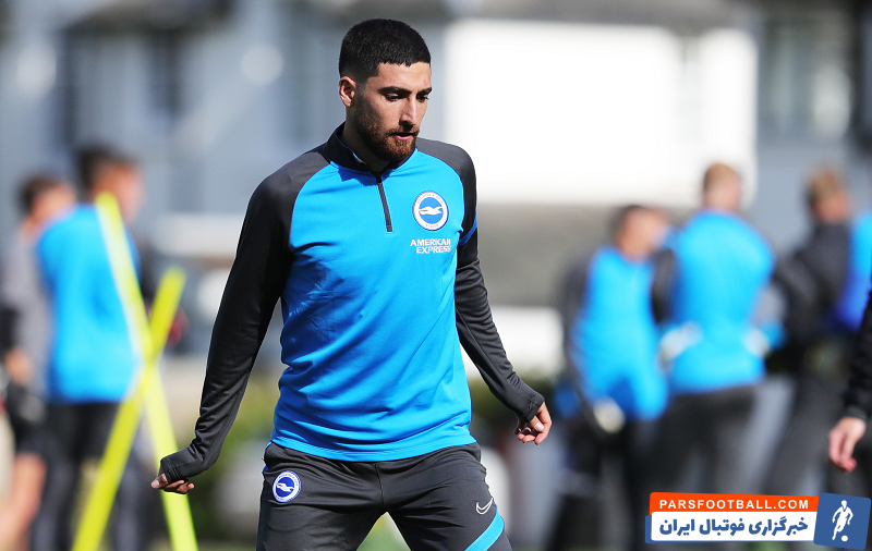 در این تمرین علیرضا جهانبخش ، هافبک ایرانی این تیم هم حضوری فعال داشت و به نظر میرسد او در فصل آینده هم عضو برایتون باشد.