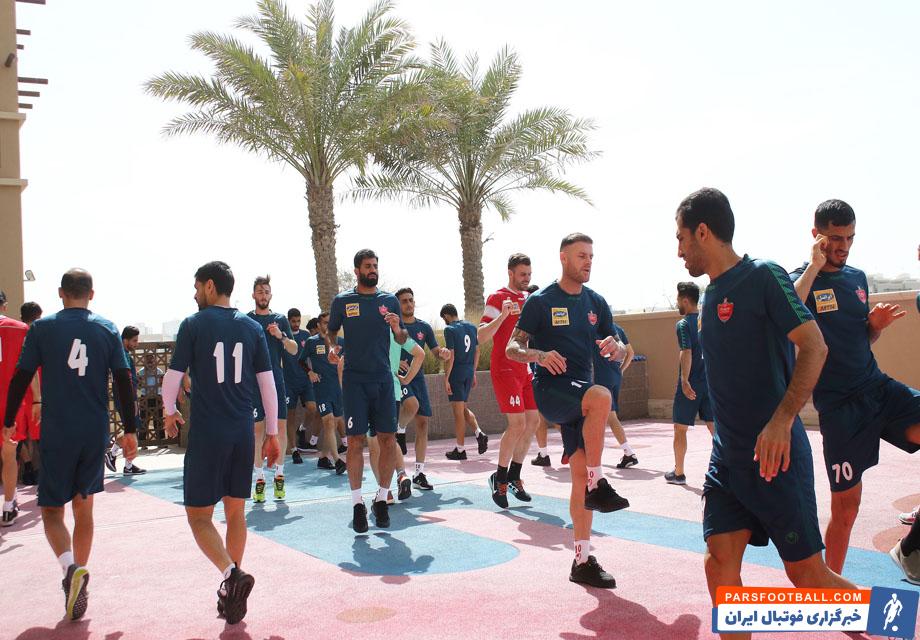 زمان اردوی پرسپولیس برای بازی مقابل استقلال در دربی نیمه نهایی جام حذفی مشخص شد.