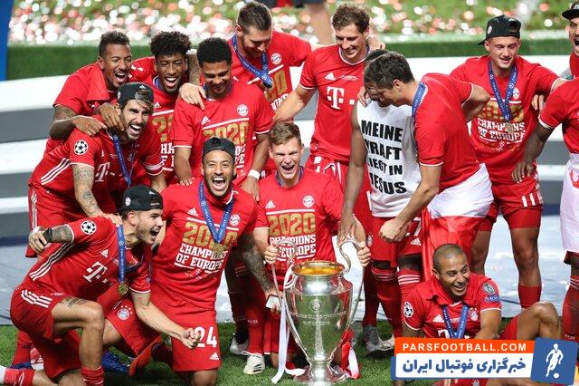 بایرن مونیخ در این فصل موفق شد تمام جام های ممکن را بدست آورد.