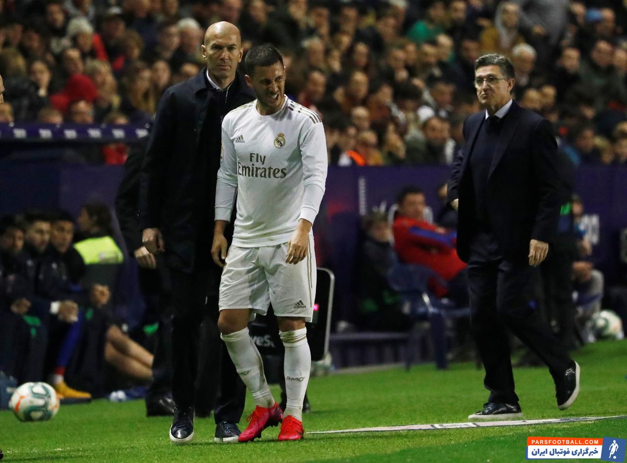 زیدان و اولین حضور ادن هازارد در فهرست رئال مادرید