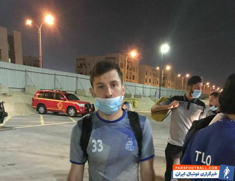 هرویه میلیچ مدافع چپ پای کروات استقلال که بعد از فینال حذفی چند روزی به مرخصی رفته بود، برای سفر به قطر با مشکلاتی مواجه شد.