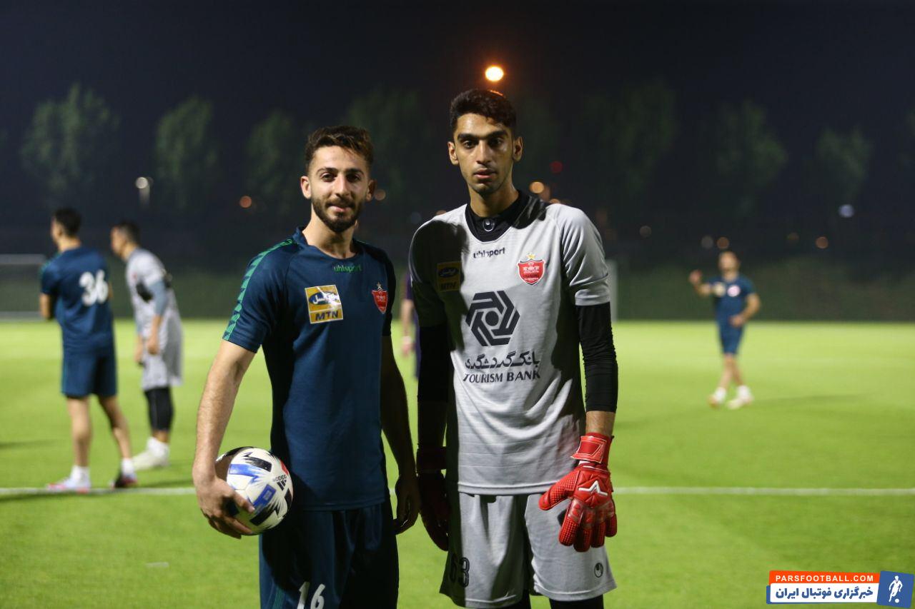 امیرمحمد یوسفی گلر چهارم تیم پرسپولیس بلندقدترین مرد تمرین این تیم محسوب میشود که البته هواداران پرسپولیس شناختی از او ندارند.