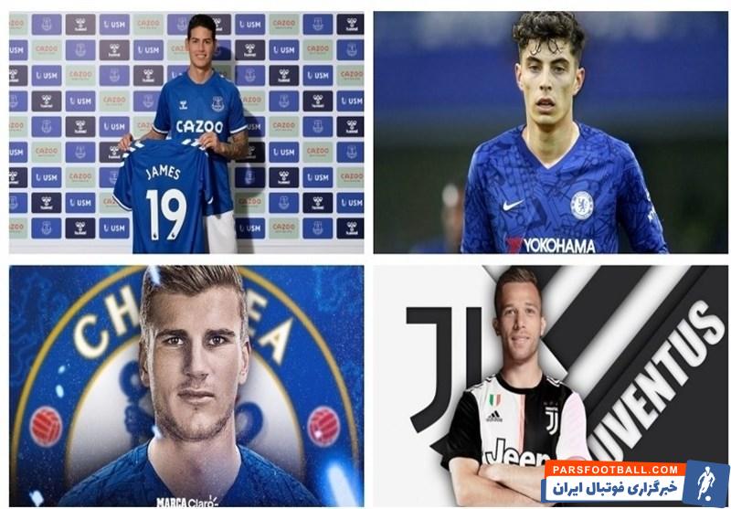 ردهبندی گرانترین نقلوانتقالات تابستانی فوتبال اروپا در سال ۲۰۲۰