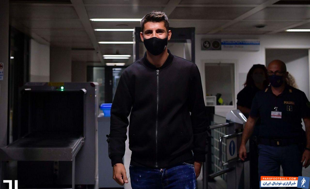 آلوارو موراتا مهاجم اتلتیکومادرید به تورین سفر کرد تا رسماً برای مرتبه دوم پیراهن یوونتوس را بپوشد موراتا قرار است قرارداد قرضی امضا می کند.