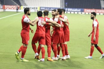 پرسپولیس و الشارجه در ورزشگاه جاسم بن حمد قطر