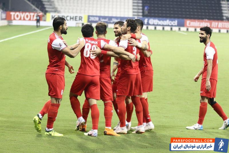 پرسپولیس و الشارجه در ورزشگاه جاسم بن حمد قطر