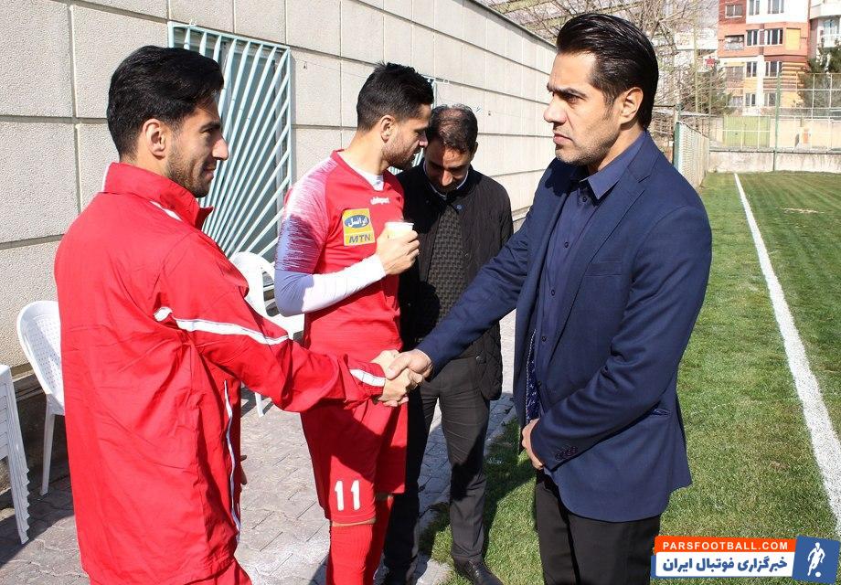 پرسپولیس و بازگشت افشین پیروانی به تمرینات