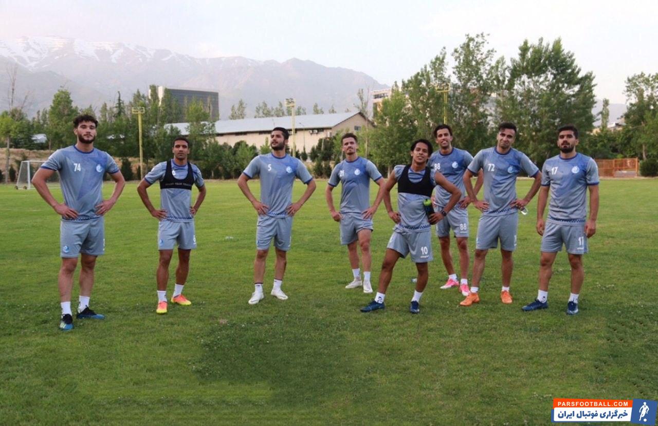 استقلال تهران و تمرین امروز با غیبت ستاره ها