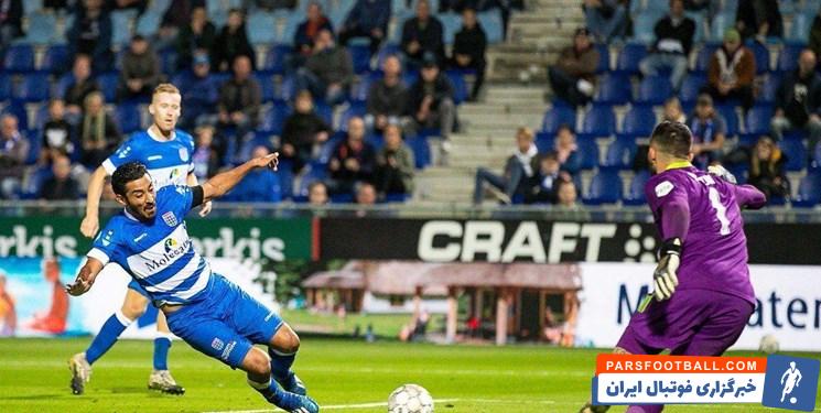 شب عجیب رضا قوچان نژاد در ترکیب زووله مقابل آیندهوون