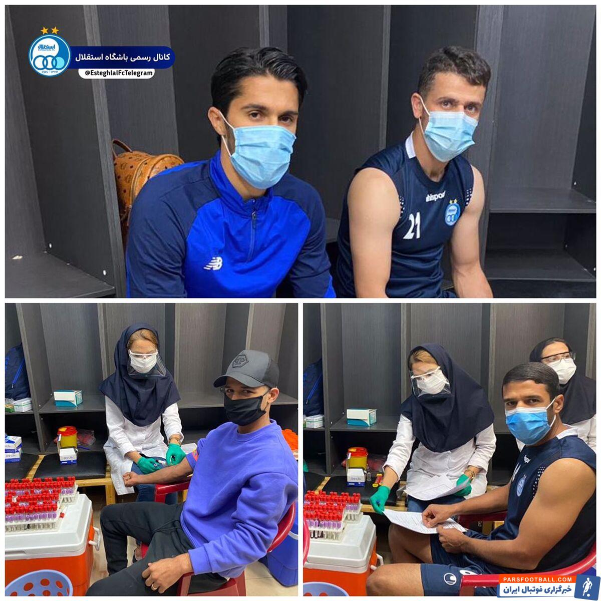 باشگاه استقلال با انتشار تصاویری اعلام کرد بازیکنان این تیم در ایفمارک حضور یافتهاند تا تستهای پزشکی را پشت سر بگذارند.