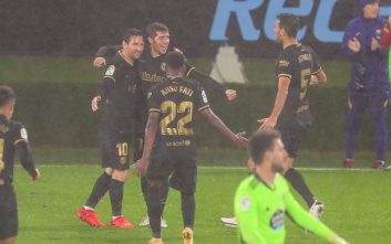 بارسلونا و سلتاویگو در لالیگا و گلزنی مسی