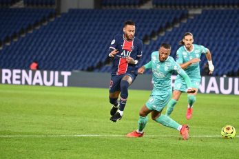 گلزنی نیمار و پیروزی 6 بر 1 پاری سن ژرمن مقابل آنژه