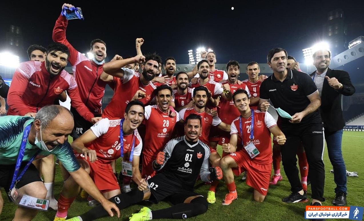لیگ قهرمانان آسیا زیر پای بازیکنان پرسپولیس