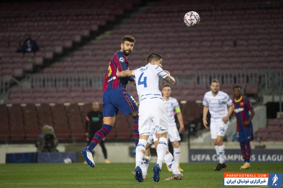 مسی و پیکه گل های بارسا را زدند و دینامو هم به یک گل رسید و در نهایت برای زدن گل تساوی پشت سر مارک آندره تراشتگن دروازه بان بارسا ماند.