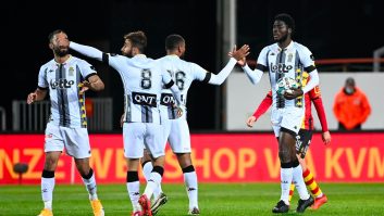 گلزنی کاوه رضایی و علی قلی زاده برای شارلوا در لیگ بلژیک