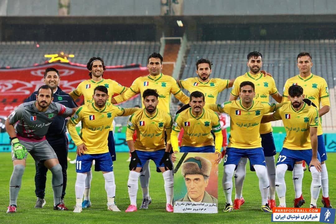 فرزین گروسیان مقابل پرسپولیس در لیگ برتر