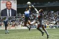 مارادونا و گل معروف به دست خدا در جام جهانی 1986