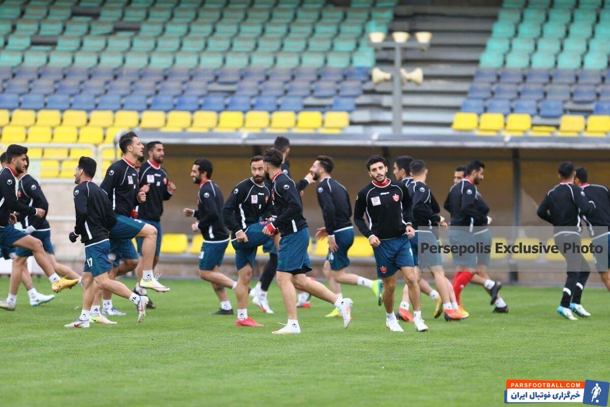 گزارش تمرینات پرسپولیس با بازگشت امید عالیشاه