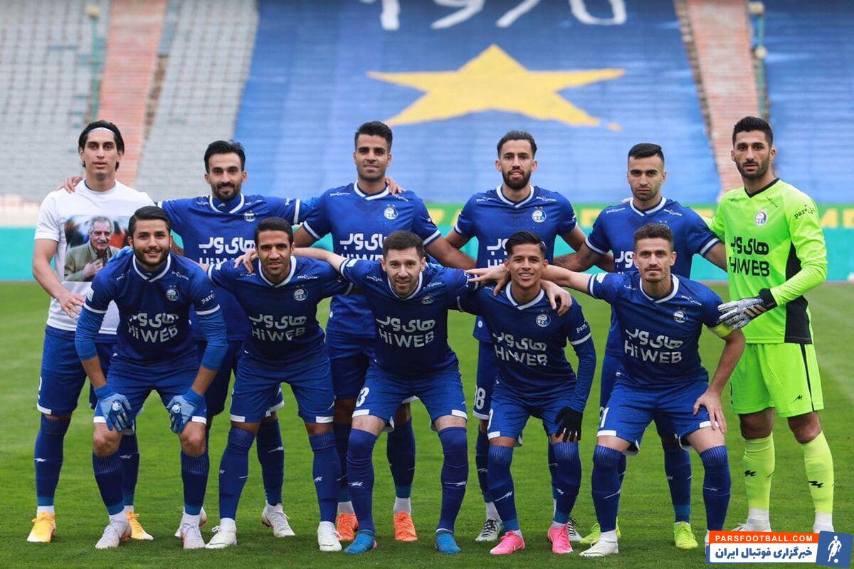 حاشیه استقلال و ماشین سازی و عکس یادگاری محمد نادری با پیراهن منصور پورحیدری