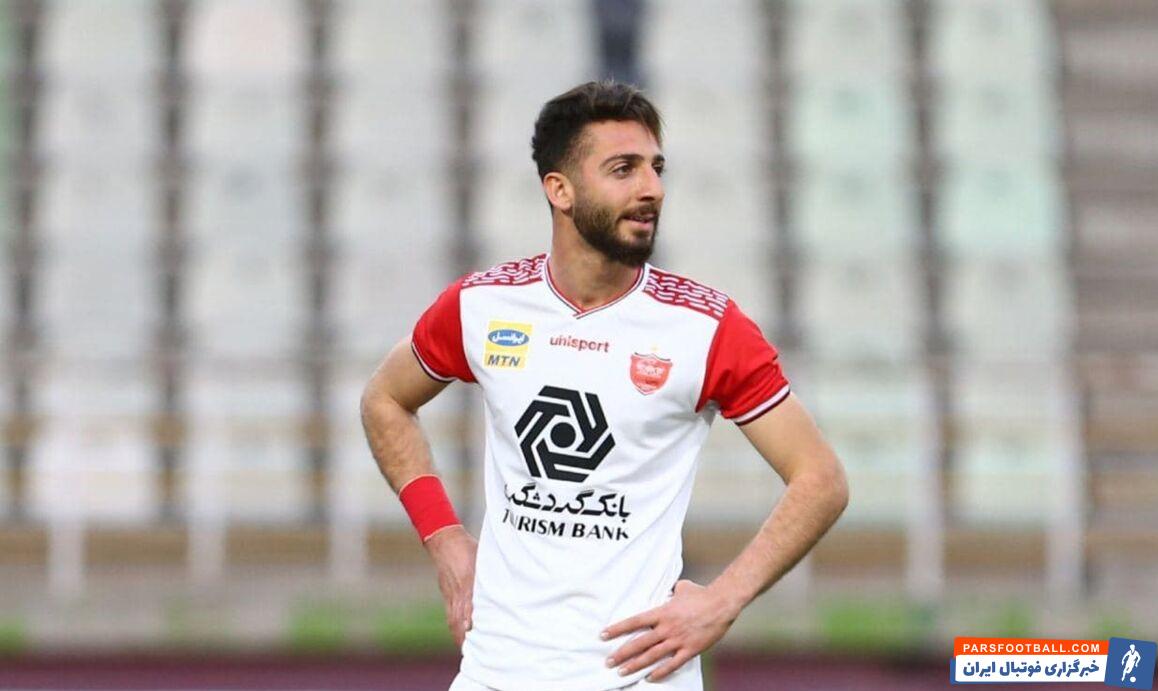 مهدی عبدی مهاجم جوان پرسپولیس
