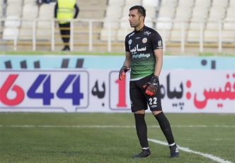 پرسپولیس و حامد فلاح زاده دروازه بان صنعت نفت آبادان