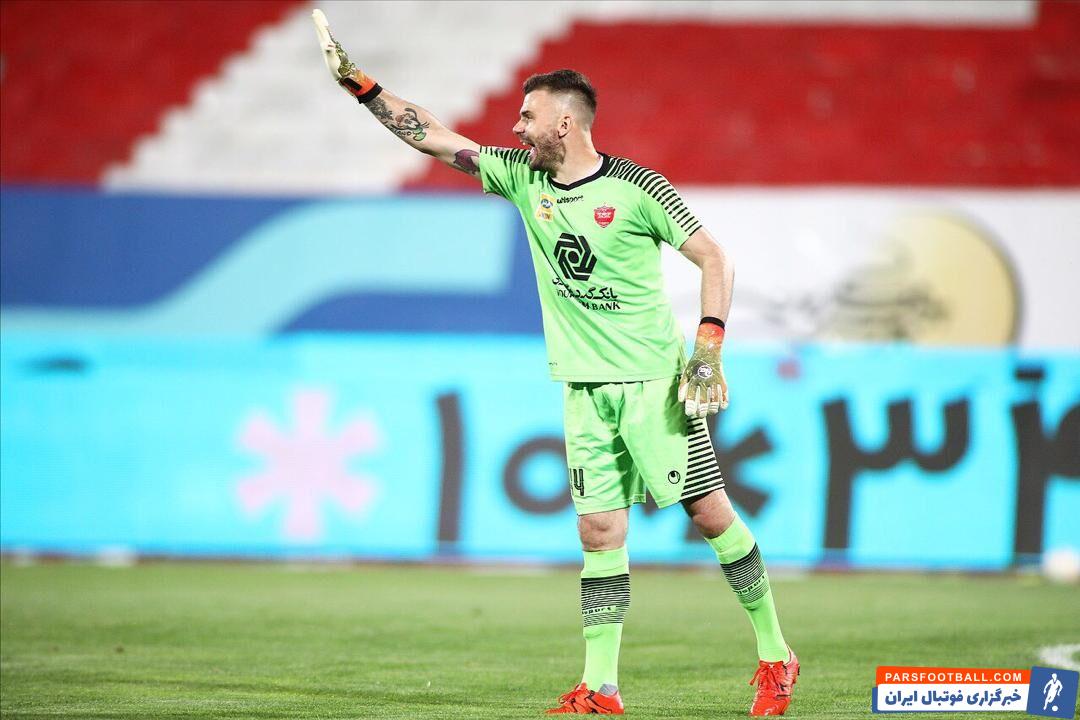 پرسپولیس و مشکلات رادوشوویچ دروازه بان کروات