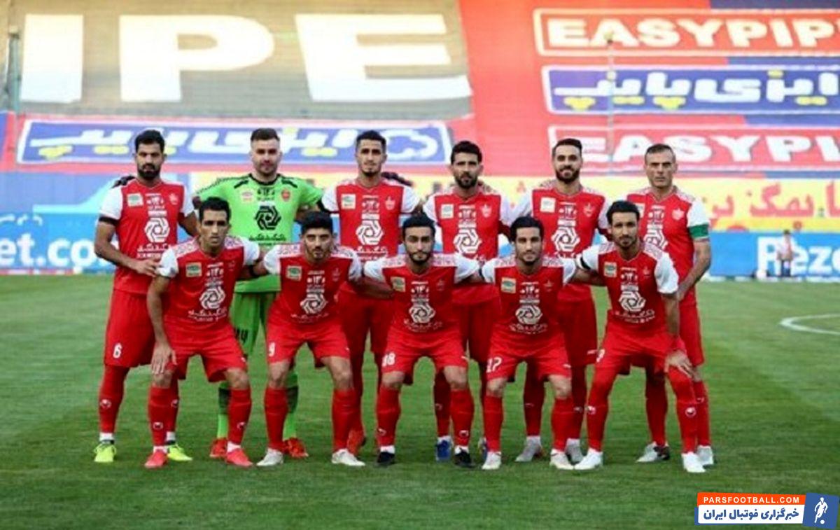 ترکیب پرسپولیس مقابل نفت مسجد سلیمان