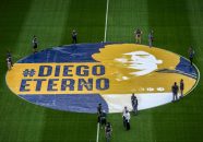 بوکا جونیورز در اولین دیدارش پس از درگذشت دیگو مارادونا یاد و خاطره این اسطوره فوتبال را به زیباترین وجه ممکن زنده کرد.