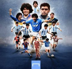 دیگو مارادونا اسطوره فوتبال آرژانتین و یکی از بهترین بازیکنان تاریخ فوتبال دنیا دیشب در سن ۶۰ سالگی به علت ایست قلبی جان خود را از دست داد .