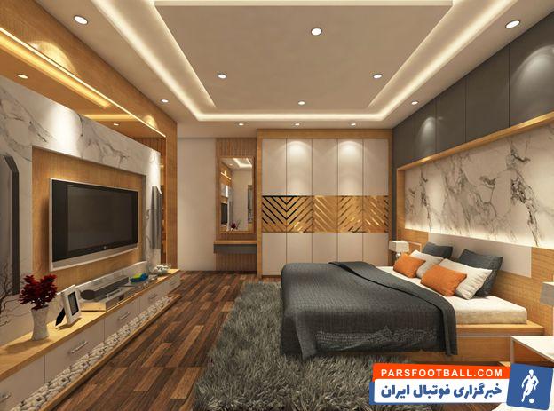 3 عکس از دکوراسیون شاهانه خانه علی دایی