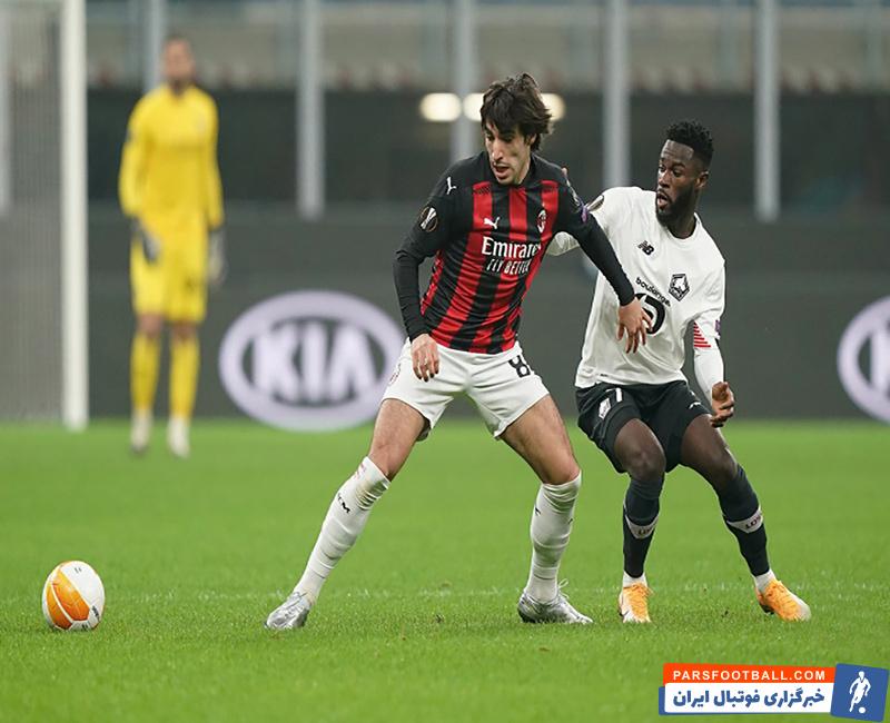 میلان و لیل در لیگ اروپا 2021 و با زلاتان ابراهیموویچ