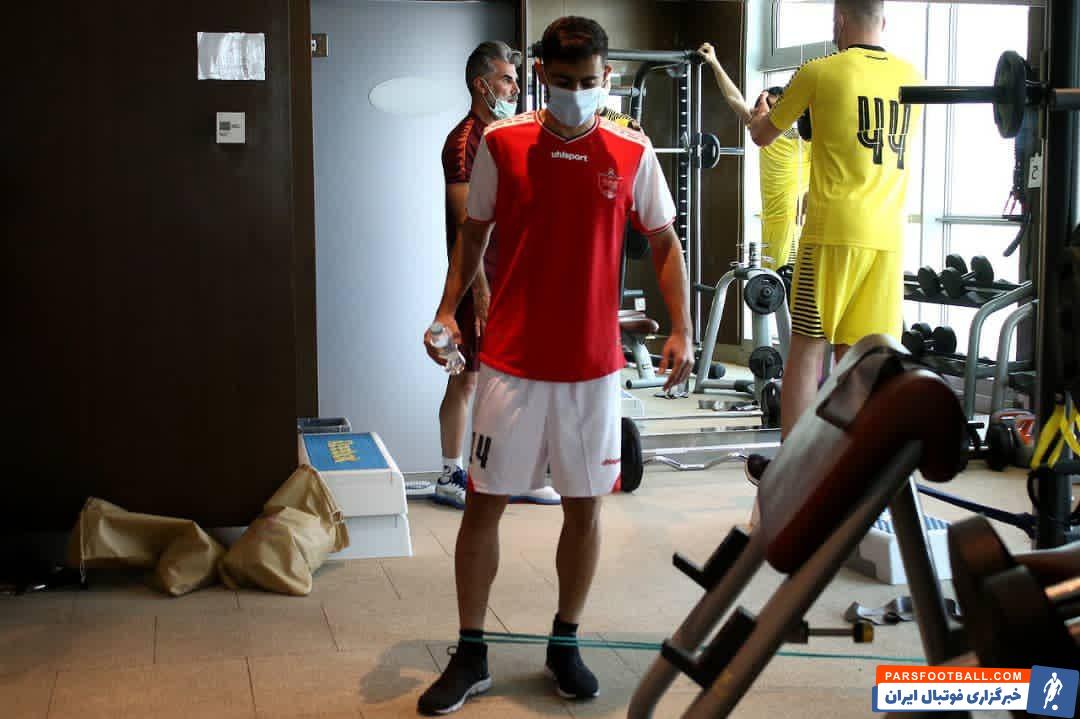 تمرین بازیکنان پرسپولیس برای فینال آسیا