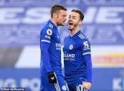 جیمی واردی ، ستاره انگلیسی و باتجربه لسترسیتی موفق شد تیمش را از شکست مقابل منچستریونایتد نجات دهد.