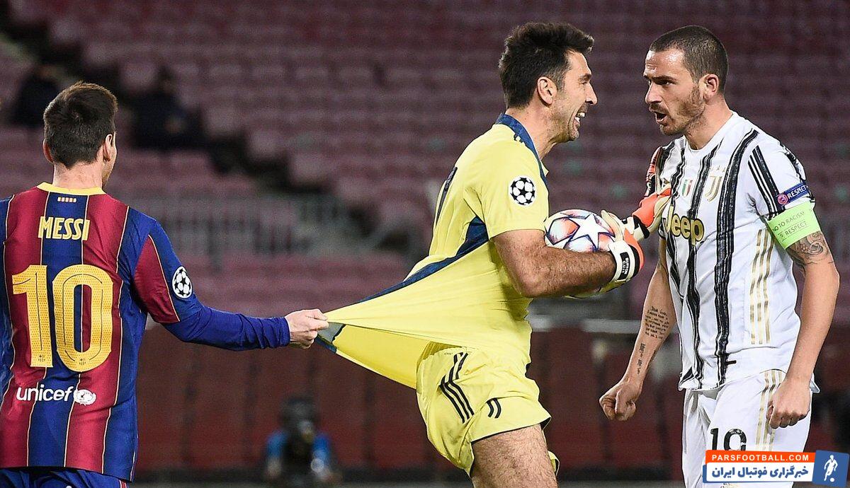 مسی به جانلوئیجی بوفون: پیراهنت را میخواهم! درخواست جالب لیونل مسی از جانلوئیجی بوفون