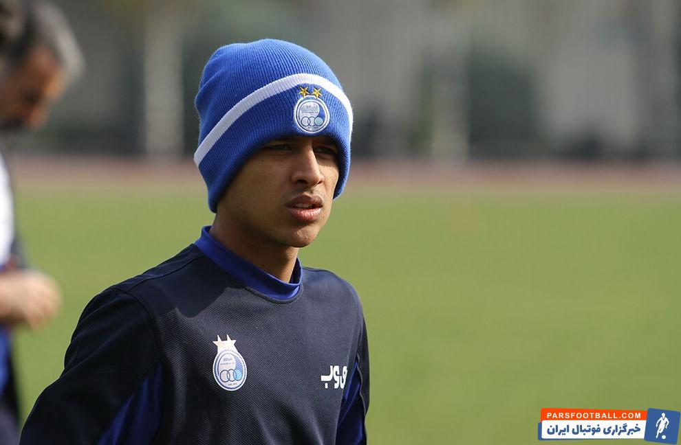 مهدی قایدی در تمرین استقلال