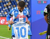 لورنزو اینسینیه ستاره ناپولی و دیگو مارادونا