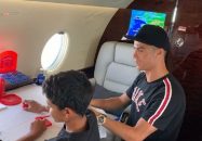 کریستیانو رونالدو و جت اختصاصی و لوکس او